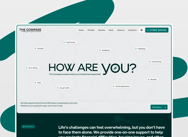 The Compass website